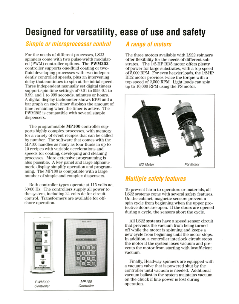 Headway Research - LS22 Spinners